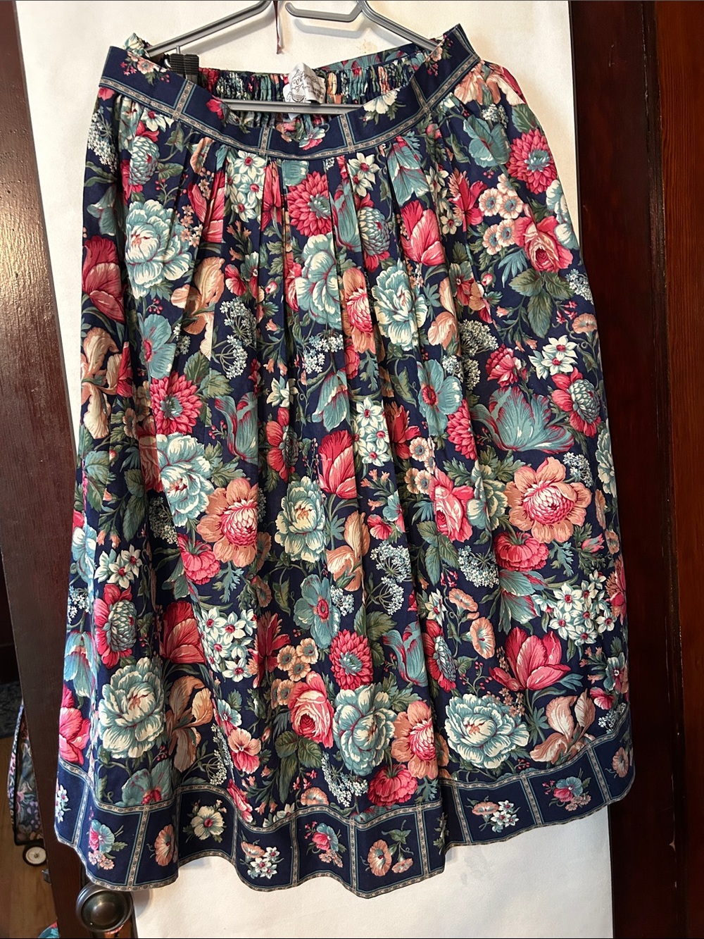 Vintage Suttles & Seawinds 100% Cotton Skirt fit L